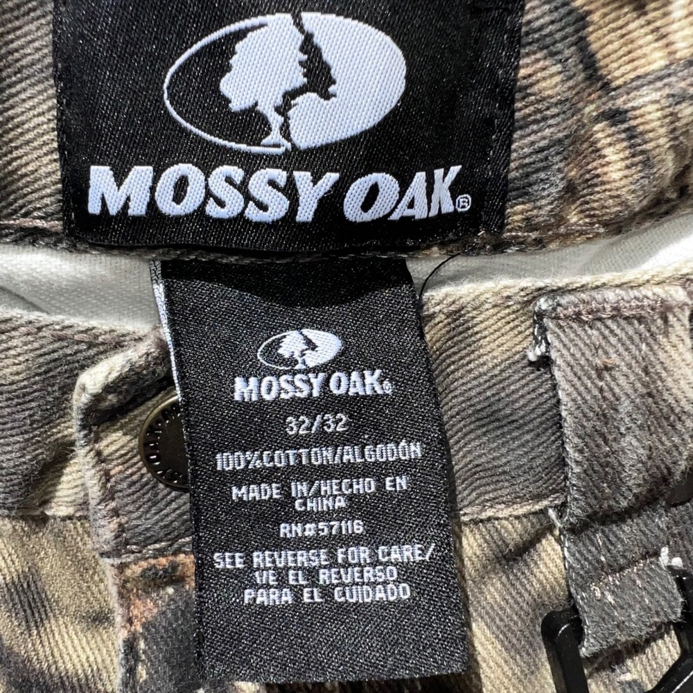 Mossy Oak Mens Break-Up Country Camo Hunting Pants 32x32 Cotton Canvas